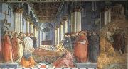 Fra Filippo Lippi The Celebration of the Relics of St Stephen and Part of the Martyrdom of St Stefano china oil painting artist